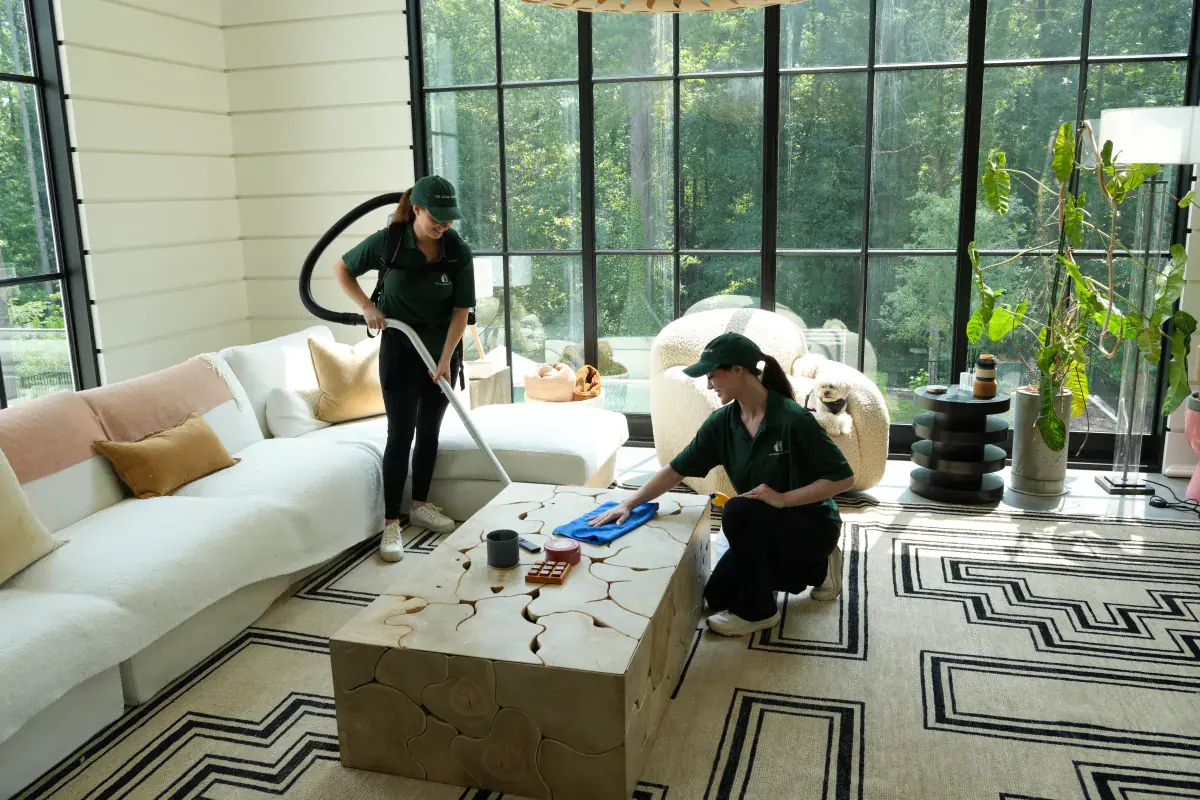 Professional cleaning service coverage